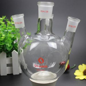 Solelybio	SBM0398	三口烧瓶100ml/19,19,19高硼硅耐高温厚壁反应